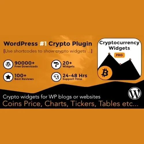 Cryptocurrency Widgets Pro – WordPress Crypto Plugin