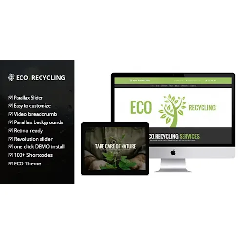 Eco Recycling – Ecology & Nature WordPress Theme