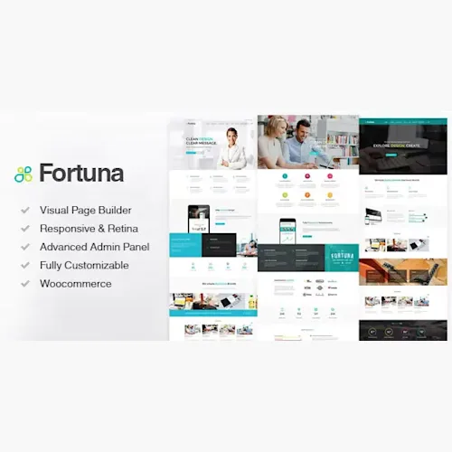 Fortuna – Responsive Multi-Purpose WordPress Theme