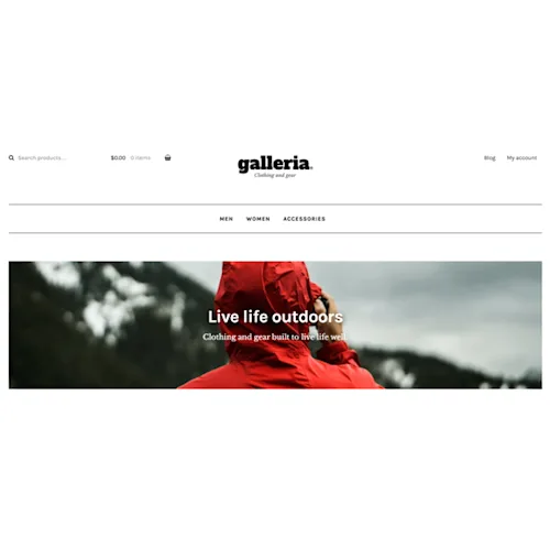 Galleria Storefront WooCommerce Theme