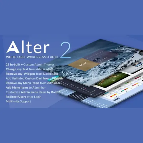 White Label WordPress Plugin WpAlter