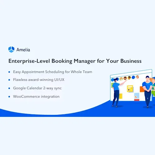 Amelia – Enterprise-Level Appointment Booking WordPress Plugin