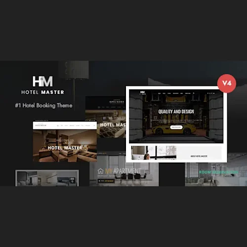 Hotel Master Booking WordPress Theme