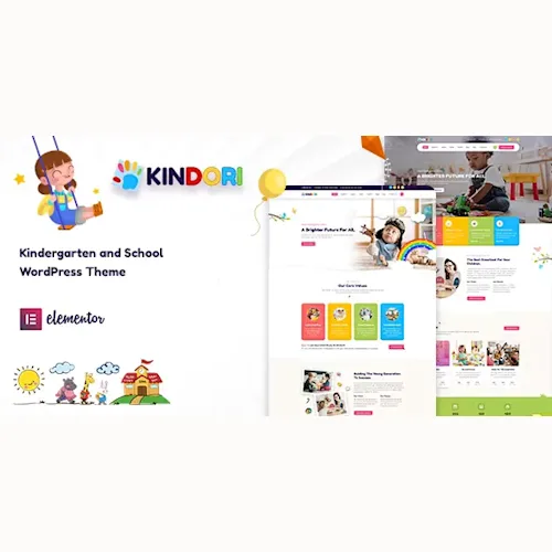 Kindori – School Kindergarten WordPress Theme