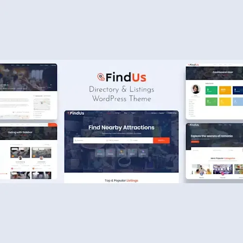 Findus – Directory Listing WordPress Theme