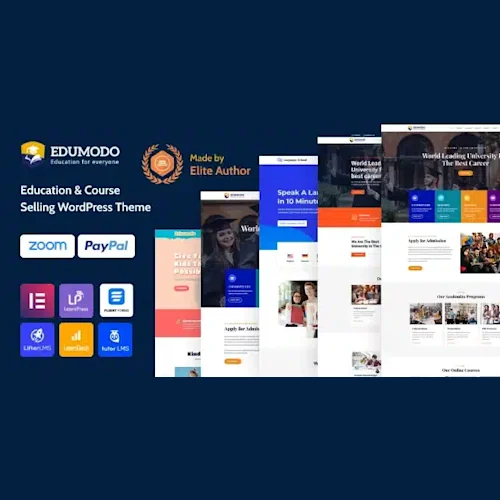 Education WordPress Theme Edumodo