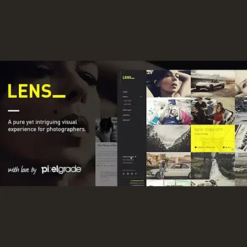 LENS – An Enjoyable Photography WordPress Theme
