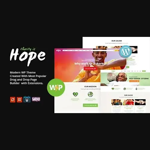 Hope | Non-Profit, Charity & Donations WordPress Theme with RTL Support