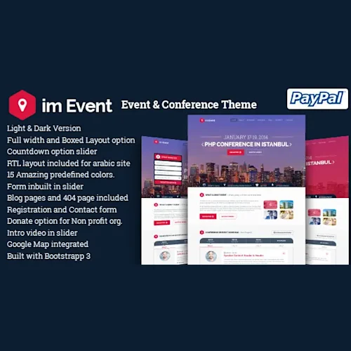 im Event – Event & Conference WordPress Theme