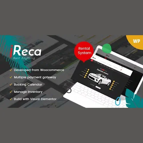 Ireca – Car Rental, Boat, Bike & Vehicle Booking WordPress Theme