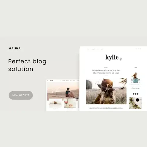 Malina – Personal WordPress Blog Theme