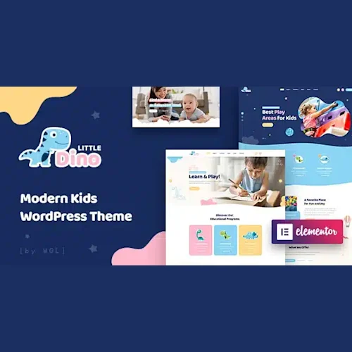 Littledino – Modern Kids WordPress Theme