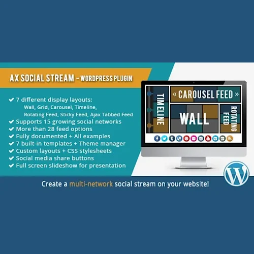 AX Social Stream - Social Media Feed Plugin for WordPress