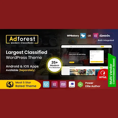 AdForest – Classified Ads WordPress Theme