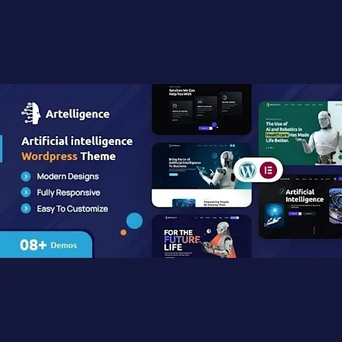 Artelligence - AI & Robotics WordPress Theme