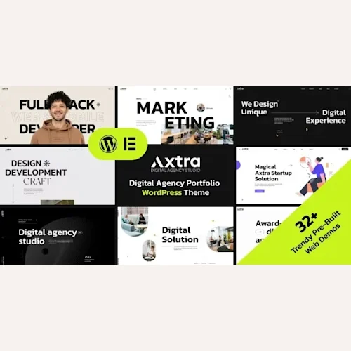 Axtra - Digital Agency Creative Portfolio Theme