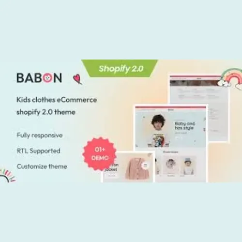 Babon – The Kids Fashion Responsive Shopify Theme