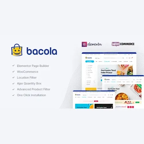 Bacola Grocery Store and Food Ecommerce Theme