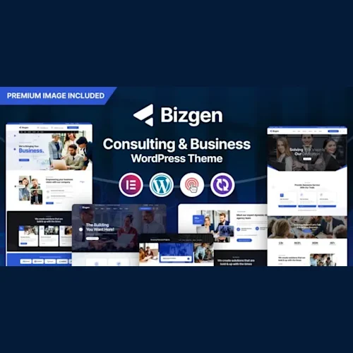 Bizgen - Business Consulting WordPress Theme + RTL