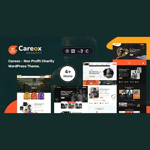 Careox - Non Profit Charity WordPress Theme
