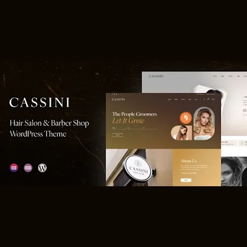 Cassini - Hair Salon & Barber Shop WordPress Theme