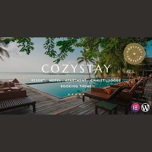 CozyStay Hotel Booking WordPress Theme