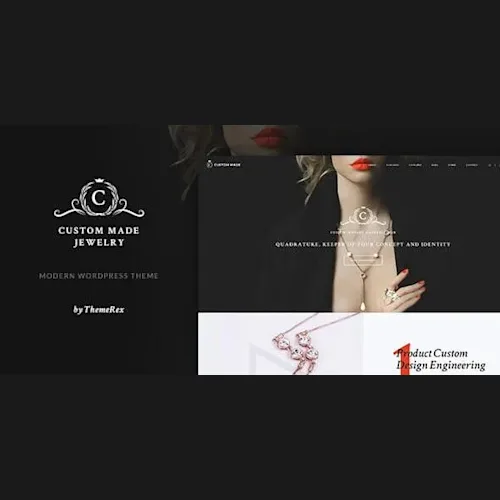 Custom Made - Jewelry Manufacturer and Store WordPress Theme