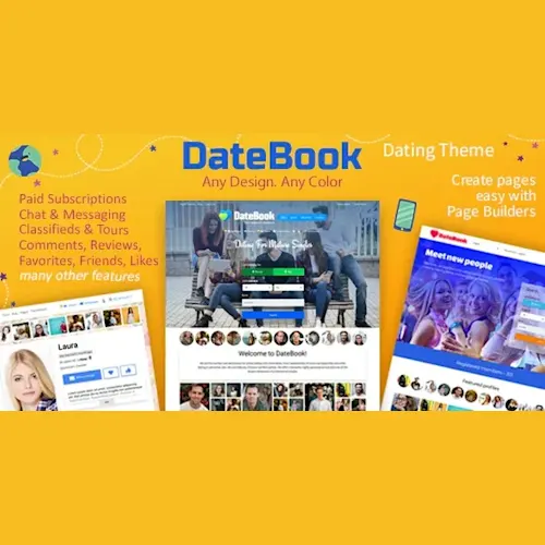 DateBook – Dating WordPress Theme