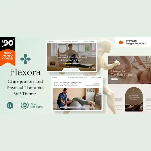 Flexora - Chiropractors Massage and Physical Therapists WordPress Theme