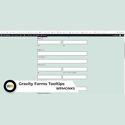 Gravity Forms Tooltips by WPMonks