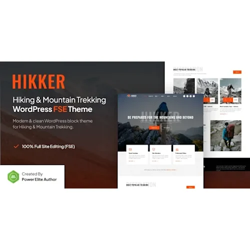 Hikker – Hiking & Mountain Trekking WordPress Theme