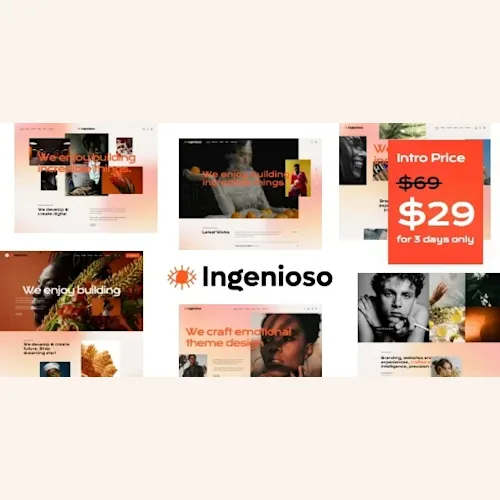 Ingenioso – Creative WordPress Theme