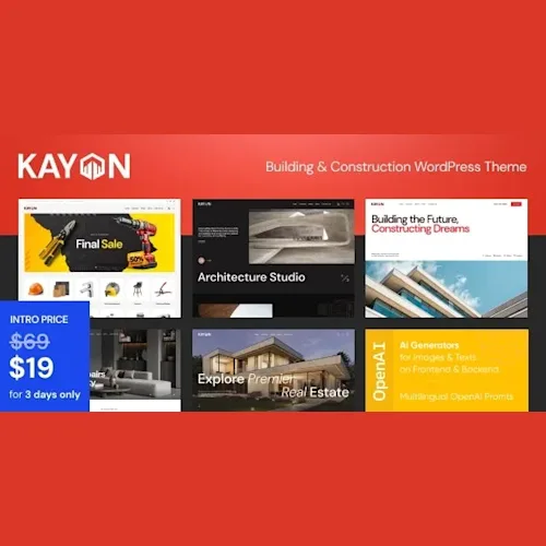 Kayon - Building & Construction WordPress Theme