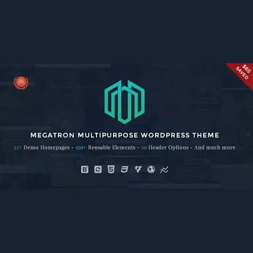 Megatron – Responsive Multipurpose WordPress Theme