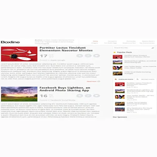 MyThemeShop Boxline WordPress Theme