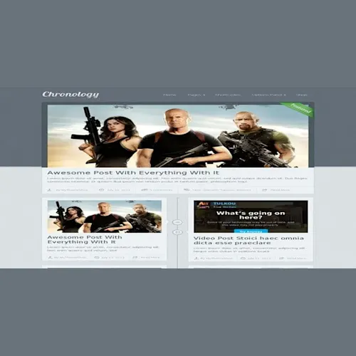 MyThemeShop Chronology WordPress Theme