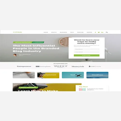 MyThemeShop Cyprus WordPress Theme