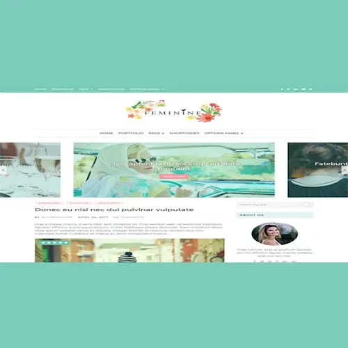 MyThemeShop Feminine WordPress Theme