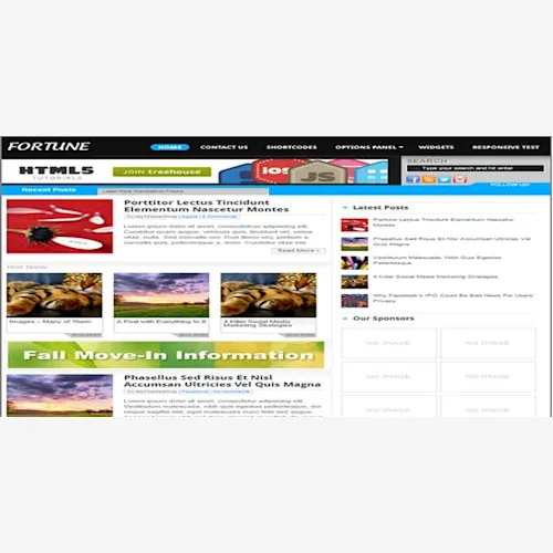 MyThemeShop Fortune WordPress Theme