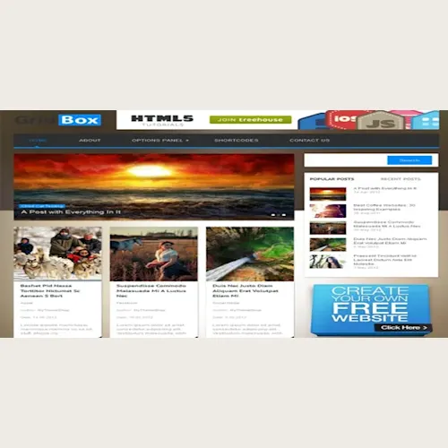 MyThemeShop Gridbox WordPress Theme