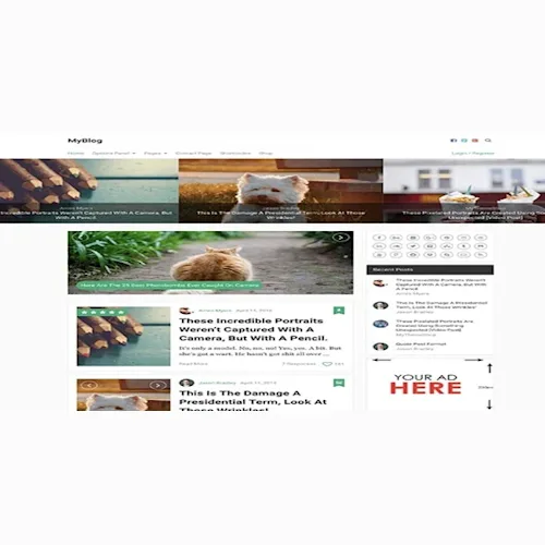 MyThemeShop MyBlog WordPress Theme