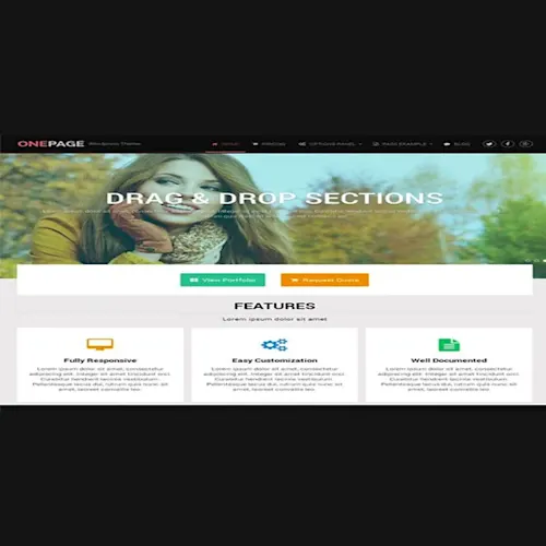MyThemeShop OnePage WordPress Theme