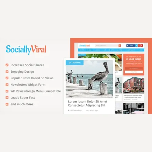 MyThemeShop SociallyViral WordPress Theme