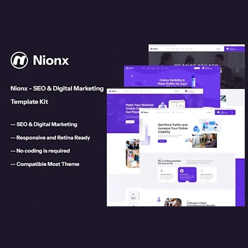 Nionx – SEO & Digital Marketing Template Kit