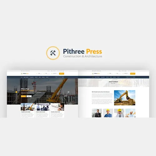 Pithree - Construction & Building WordPress Theme