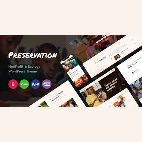 Preservation - NonProfit & Ecology WordPress Theme
