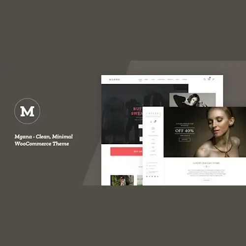 Mgana – Clean, Minimal WooCommerce Theme