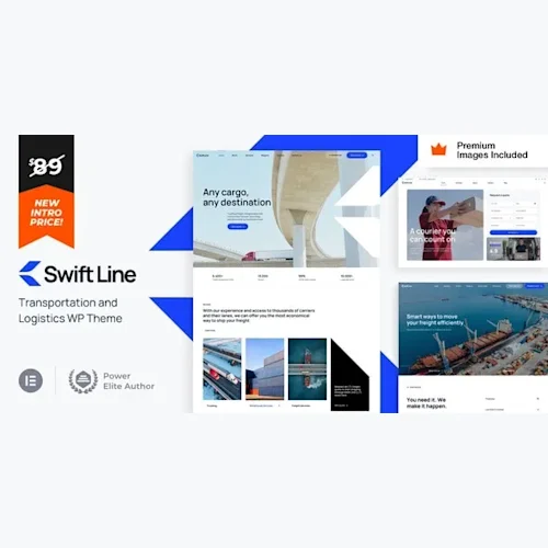 SwiftLine - Transportation Logistics WordPress Theme