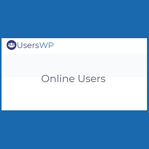 UsersWP Online Users Plugin