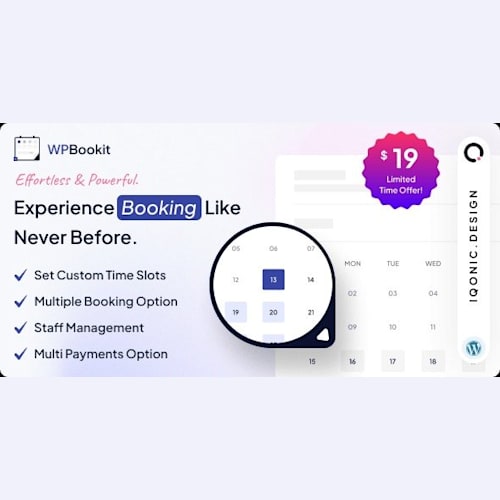 WPBookit Pro – Appointment Booking WordPress Plugin
